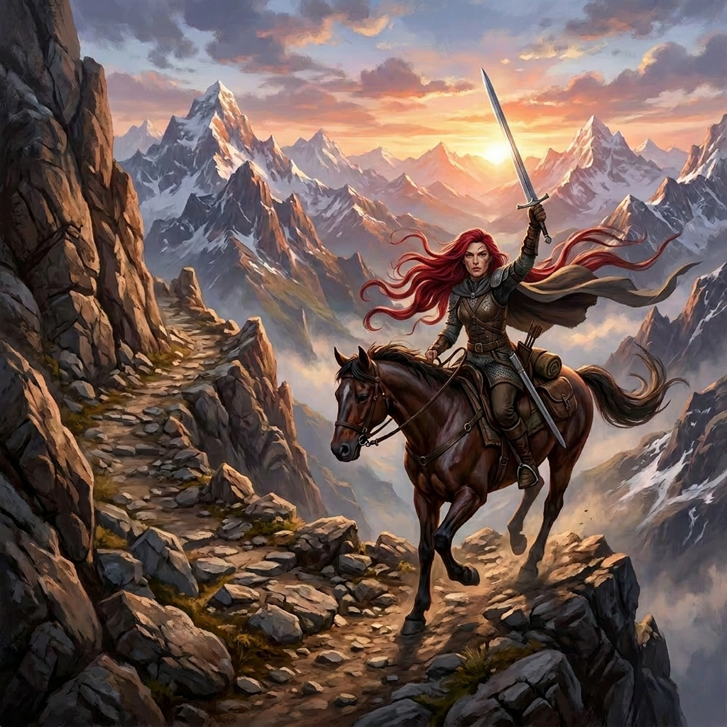 The Lady from the mountains
