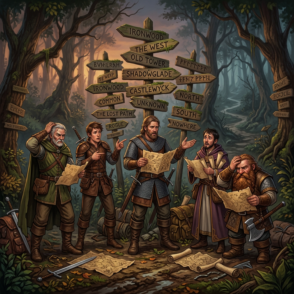 The Five Of Wands