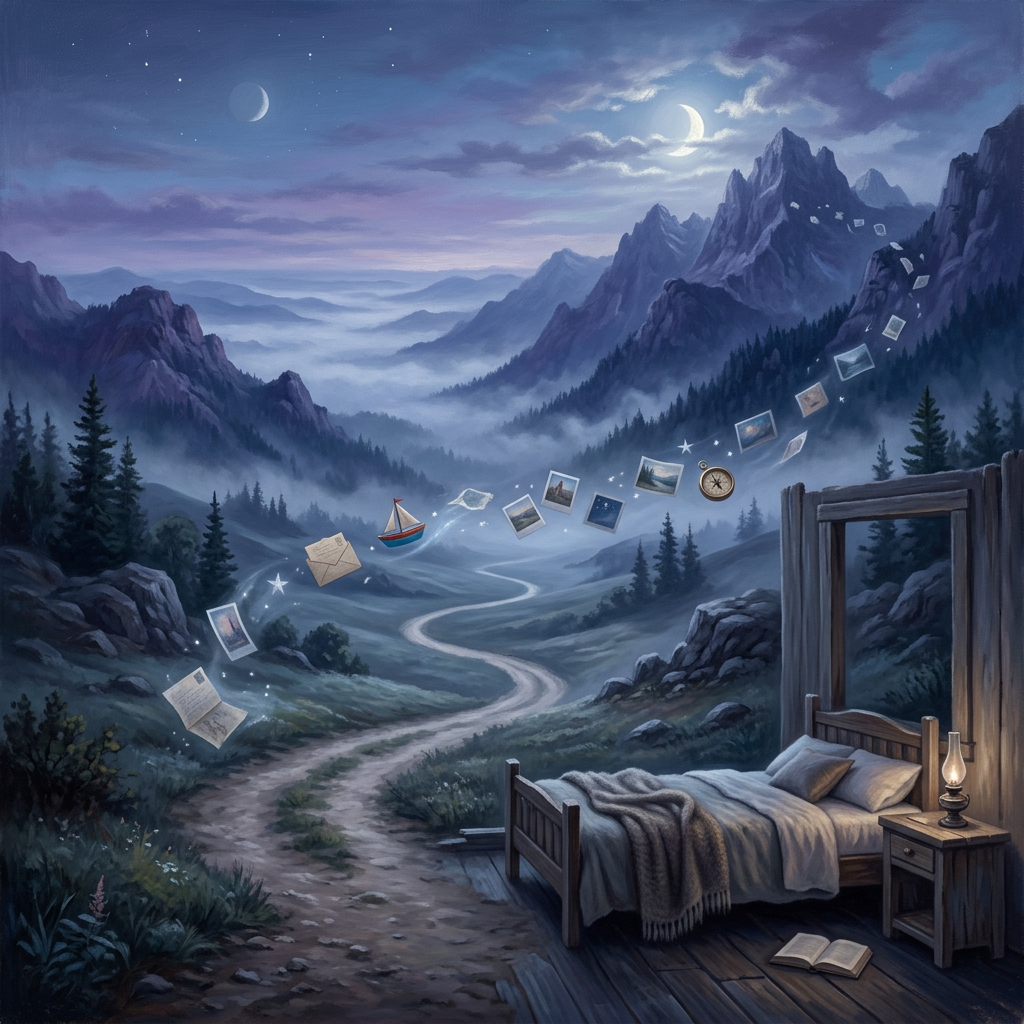 Past oriented dreams